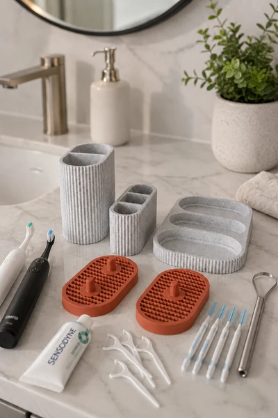 Dentia Holder en Terracota