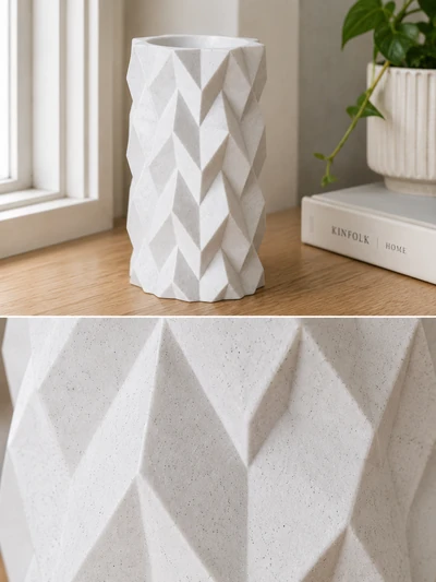 Tessura en Marmol Blanco