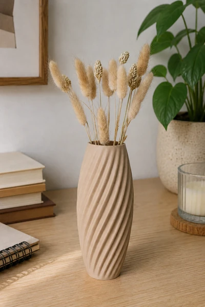 Texturia Spiral en Marron Latte